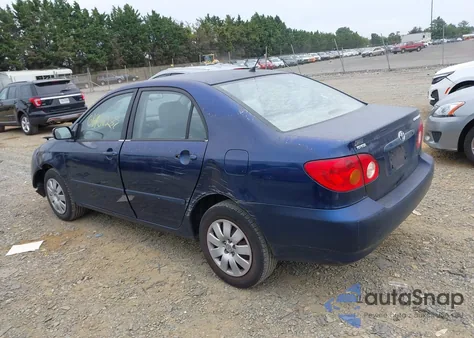 2003 Toyota Corolla Le from USA, damaged, VIN JTDBR32E330023771